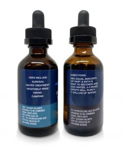 chlorine dioxide HCL back