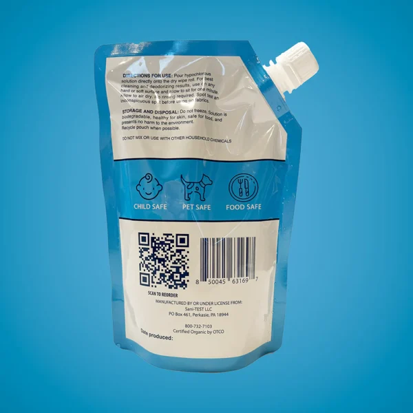 SaniMeasures Hypochlorous (HOCl) Refill Pouches - Image 2