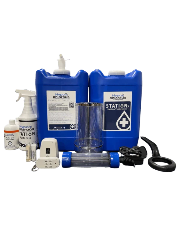 SaniMeasures Hypochlorous (HOCl) Station 5 Starter Kit - Image 2